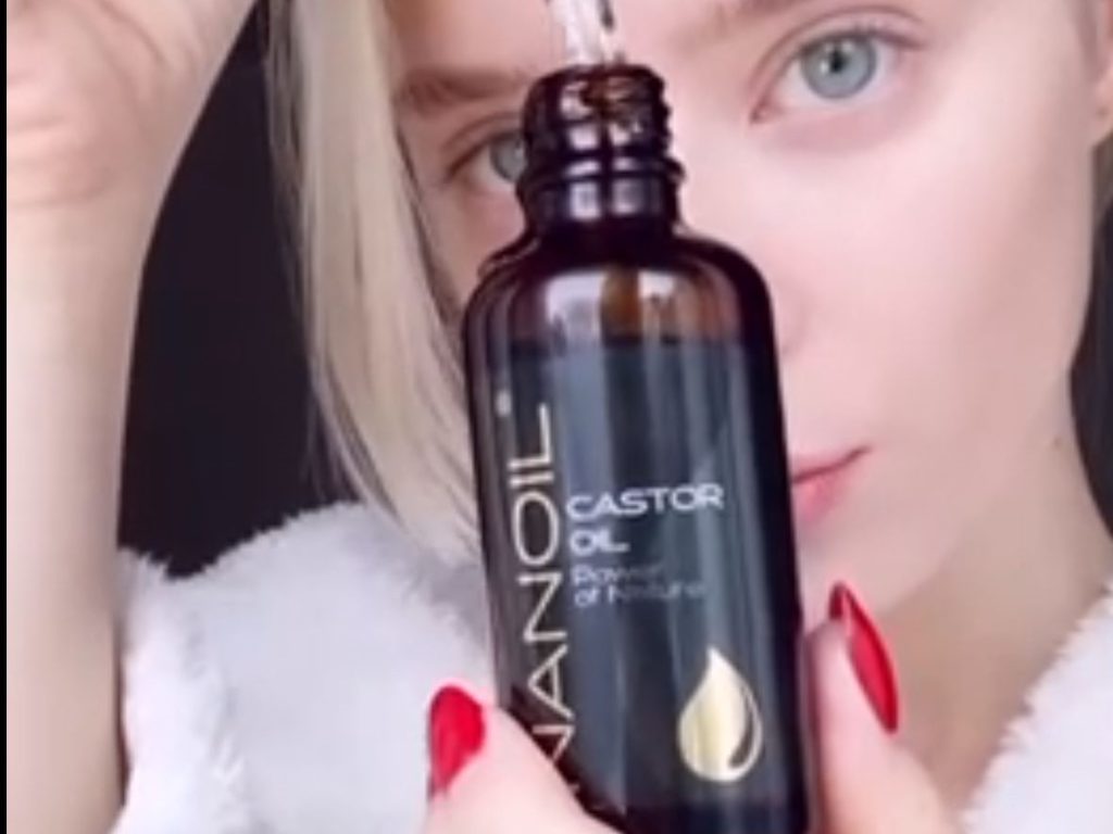 ricinolja som sminkborttagningsolja